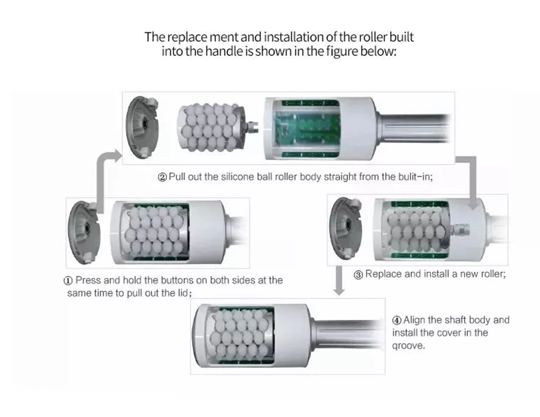 2022 Endosphere Machine Inner Balls Roller Cellulite Reduction Fat Removal Skin Firming Roller Massager Physical Therapy Equipment