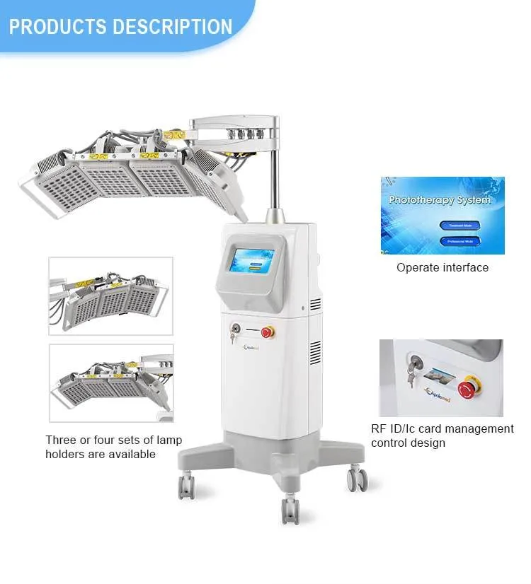 Apolo Med Phototherapy Infrared PDT Therapy Device Machine Wrinkle Removal LED PDT Bio-Light Therapy